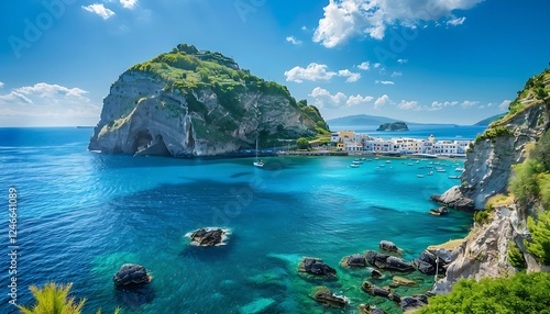 Fototapeta Naklejka Na Ścianę i Meble -  Amalfi Coast, Italy. Amalfi is one of the most beautiful beaches in Italy.