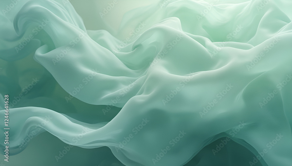 Fototapeta premium blue silk background