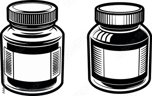 flacone di pillole medicinale