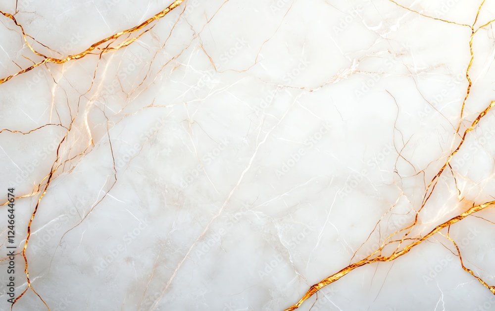 Obraz premium White gold marble texture pattern background with high resolution design for cover book or brochure, poster, wallpaper background or realistic business