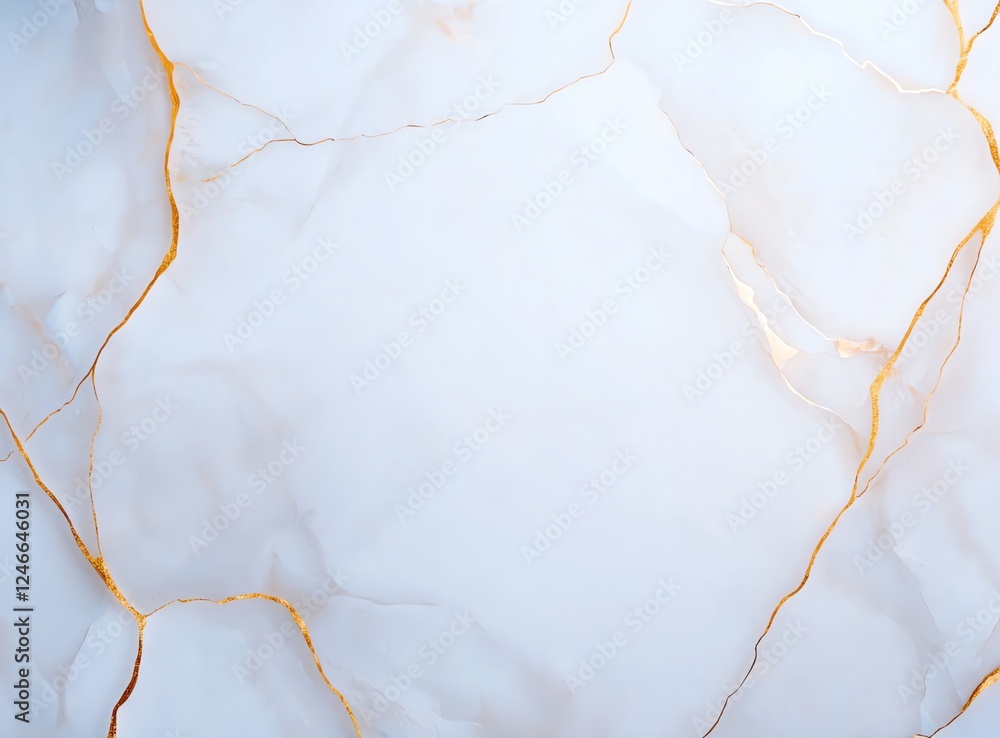 Fototapeta premium White gold marble texture pattern background with high resolution design for cover book or brochure, poster, wallpaper background or realistic business