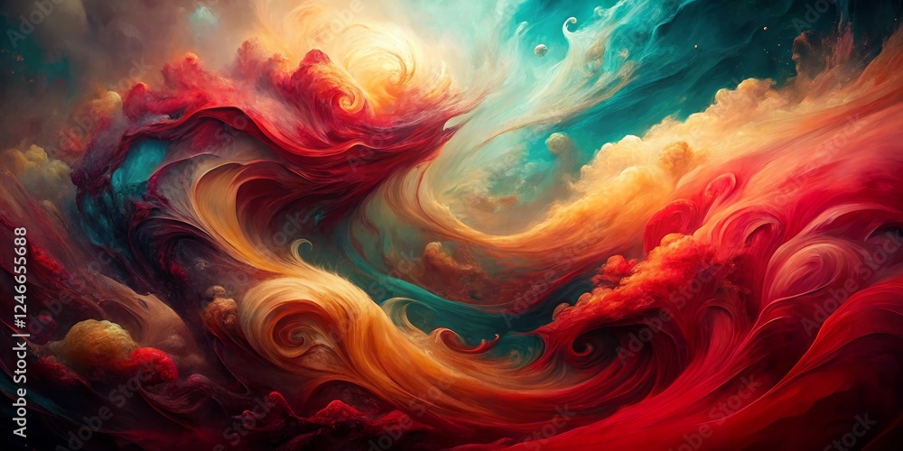 Abstract Colorful Swirls in Dynamic Patterns and Gradients Abstract Colorful Swirls in Dynamic Patterns and Gradients