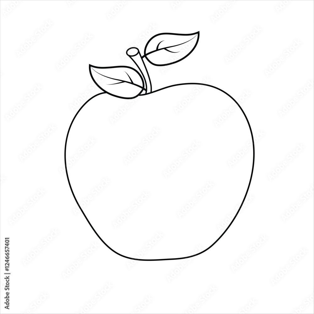 Hand drawn Fruit Cartoon Vector Illustration Hand drawn Fruit Cartoon Vector Illustration