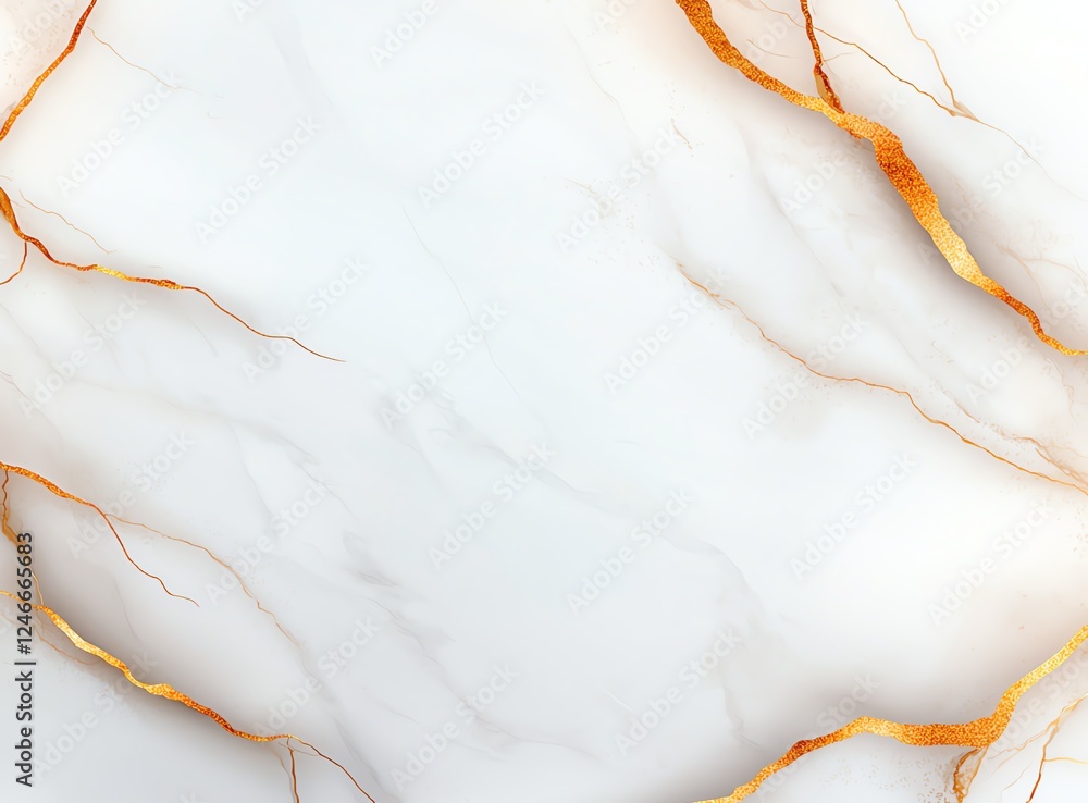 Fototapeta premium White gold marble texture pattern background with high resolution design for cover book or brochure, poster, wallpaper background or realistic business