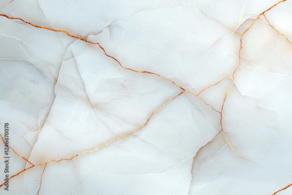 Fototapeta premium White gold marble texture pattern background with high resolution design for cover book or brochure, poster, wallpaper background or realistic business