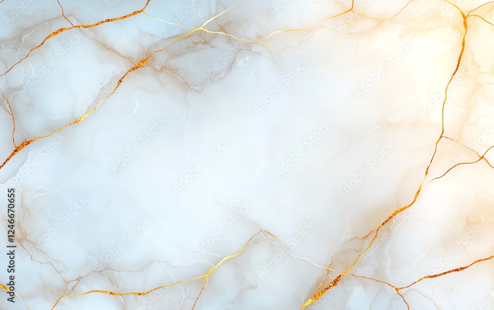 Fototapeta premium White gold marble texture pattern background with high resolution design for cover book or brochure, poster, wallpaper background or realistic business