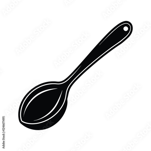 spoon isolated on white