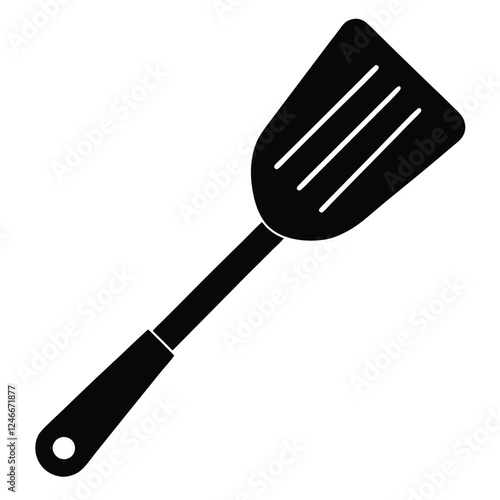 kitchen spatula vector illustration