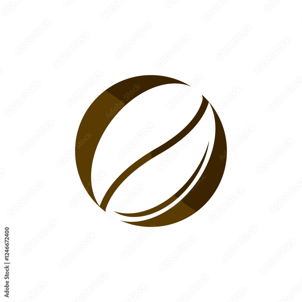 vector coffee beans template vector icon illustration design vector coffee beans template vector icon illustration design