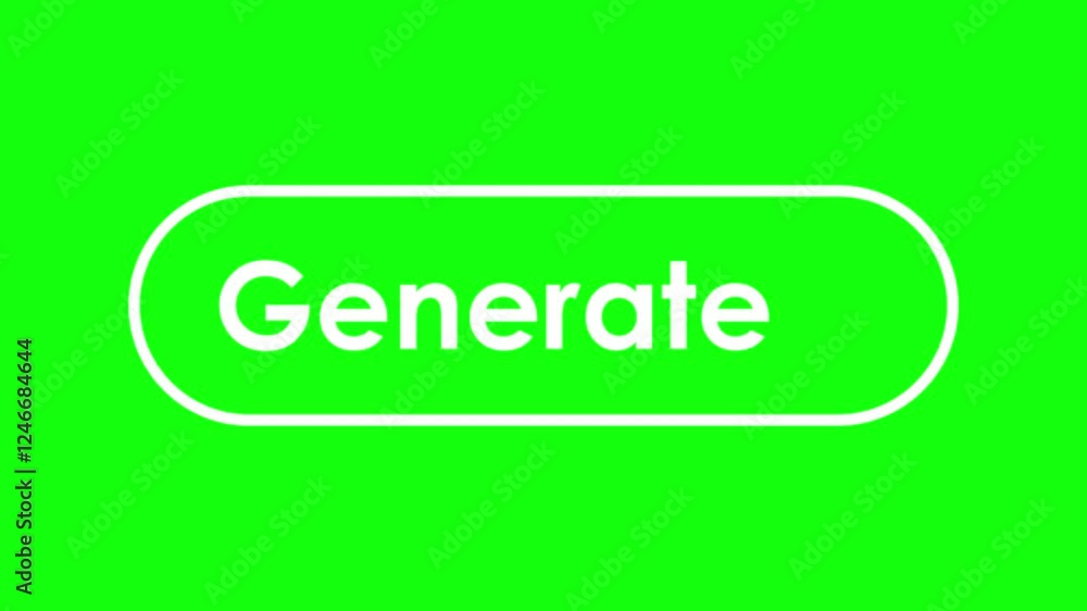 generate ai animated ai generate blink green screen alpha looping 4k generate ai animated ai generate blink green screen alpha looping 4k