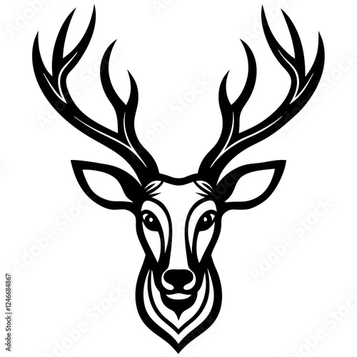 deer head silhouette