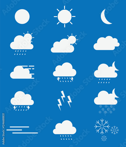 weather forecast icons