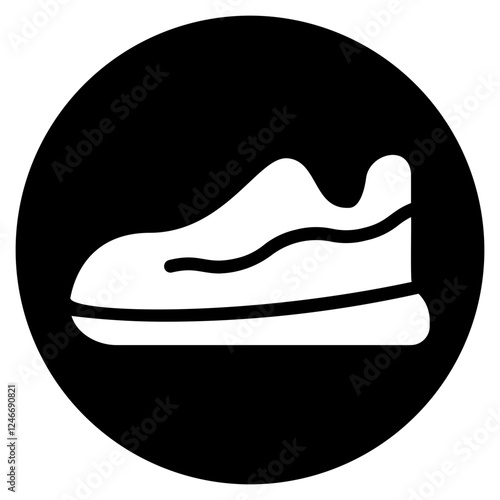 shoes glyph icon