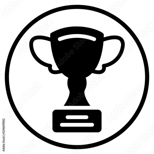 tropy glyph icon