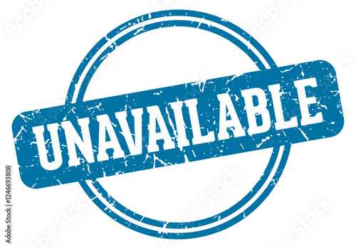 unavailable stamp