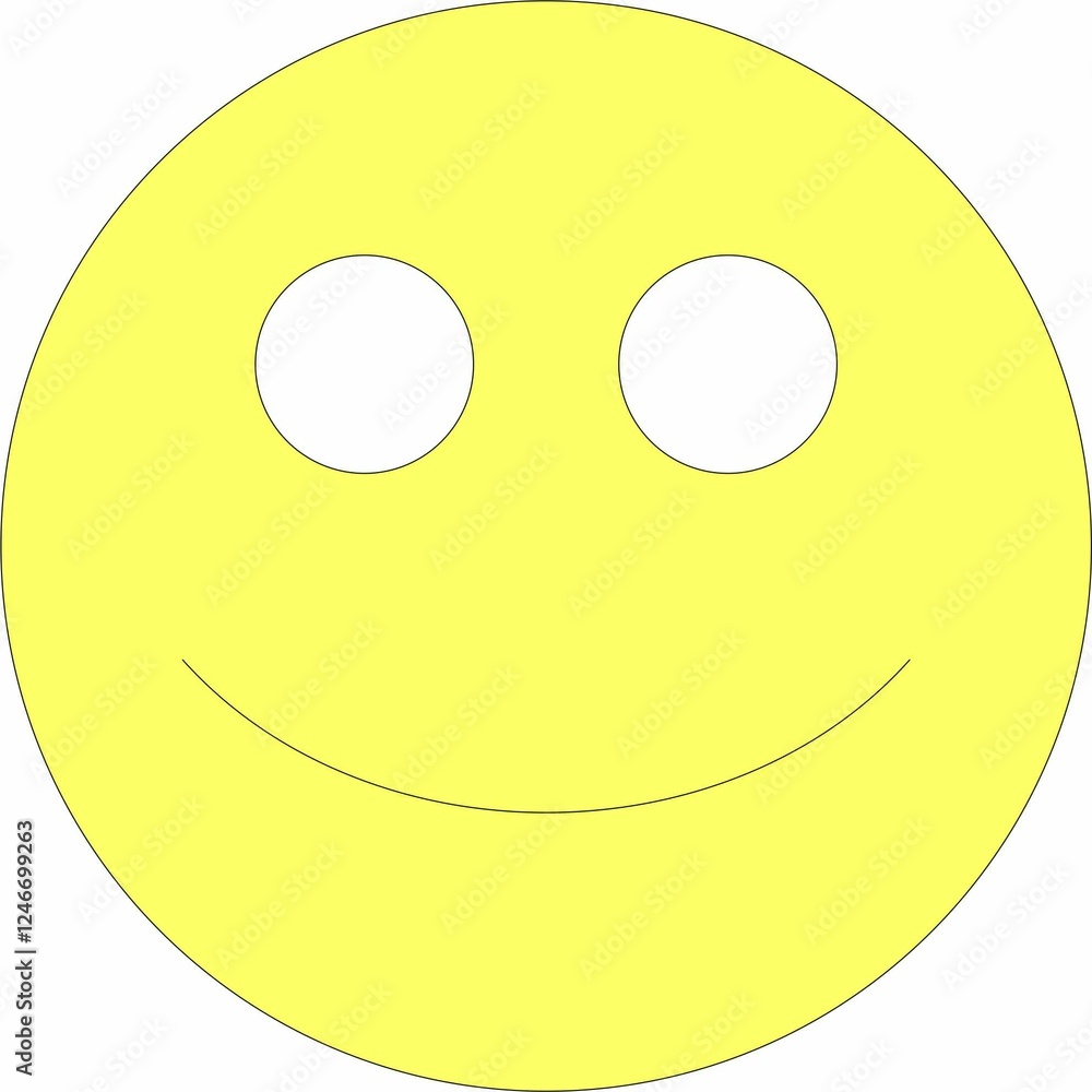 Fototapeta premium happy smiley face