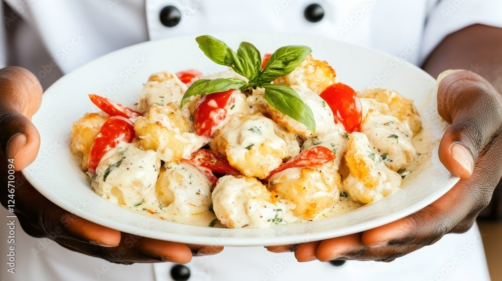 A close-up of a chef meticulously plating a gourmet dish in a modern kitchenphotorealistic portrait, A close-up of a chef meticulously plating a gourmet dish in a modern kitchenphotorealistic portrait,