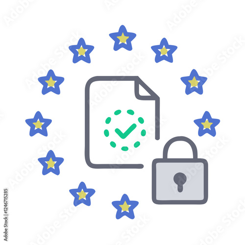 Compliance EU GDPR Icon