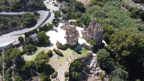 Majestic Aerial Views of Colomares Castle, Spain