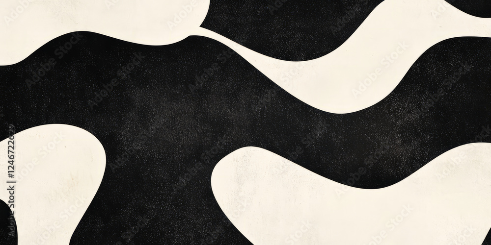 A textured black and white background with organic, fluid shapes and smooth transitions that give it an abstract, artistic vibe. Perfect for gallery artwork, contemporary branding, or digital A textured black and white background with organic, fluid shapes and smooth transitions that give it an abstract, artistic vibe. Perfect for gallery artwork, contemporary branding, or digital