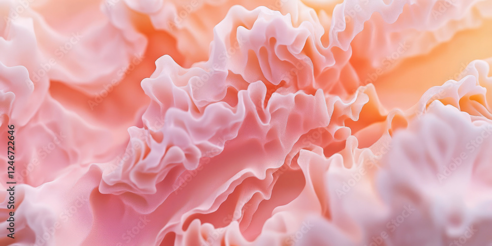 A peach fuzz abstract background with delicate textures resembling the surface of a peach, where soft fuzz blends with smooth gradients of pink and peach. A peach fuzz abstract background with delicate textures resembling the surface of a peach, where soft fuzz blends with smooth gradients of pink and peach.