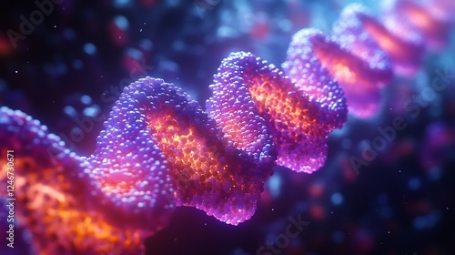 Mitosis visualization DNA condensation and chromosomes aligning at the metaphase plate photo