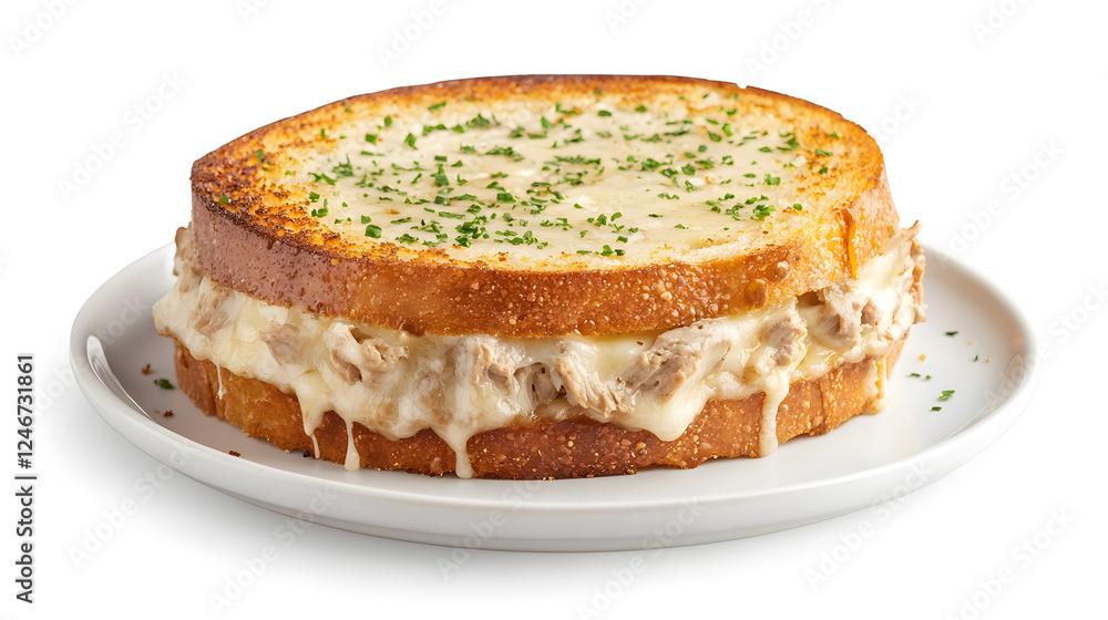 Simple and Clean Composition of Single Toasted Sandwich with Cheese Simple and Clean Composition of Single Toasted Sandwich with Cheese