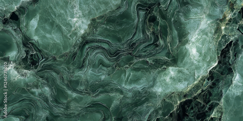 A textured, green marble-inspired background with swirling patterns of dark and light green. The intricate design works well for high-end fashion visuals, upscale branding, or elegant product A textured, green marble-inspired background with swirling patterns of dark and light green. The intricate design works well for high-end fashion visuals, upscale branding, or elegant product