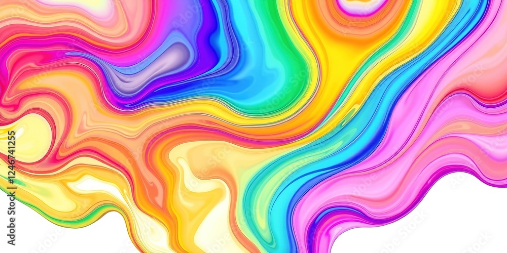 Mesmerizing Symphony of Colors in Fluid Art Mesmerizing Symphony of Colors in Fluid Art