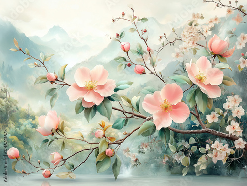 spring blossom background