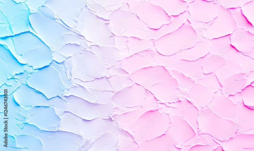 Obraz premium Soft Pastel Texture with Pink and Blue Shades for Background Use