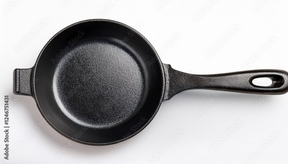 frying pan isolated on white