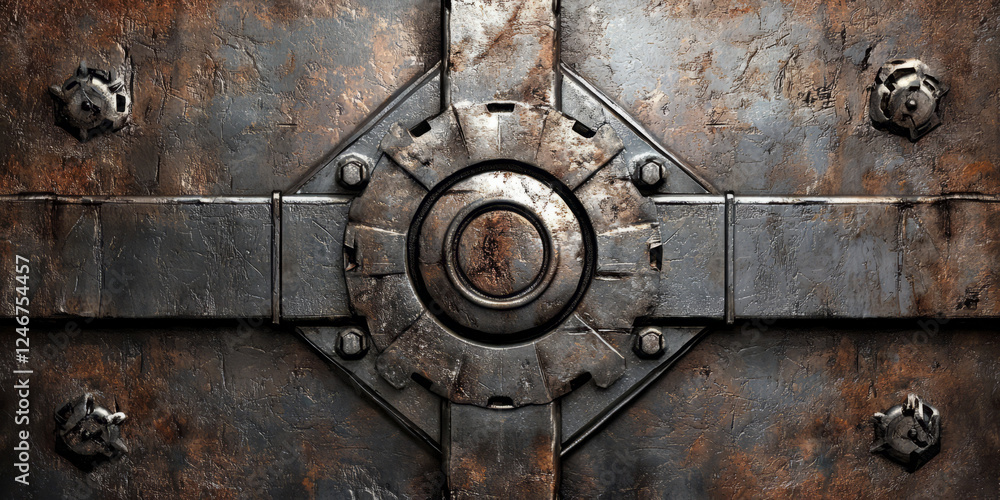Worn battle-scarred metal background with deep scratches, bullet marks, and rugged textures. Worn battle-scarred metal background with deep scratches, bullet marks, and rugged textures.