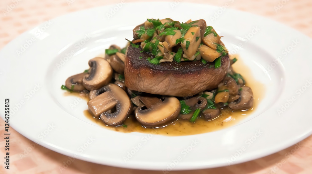 Thyme-infused Steak & Mushrooms Thyme-infused Steak & Mushrooms