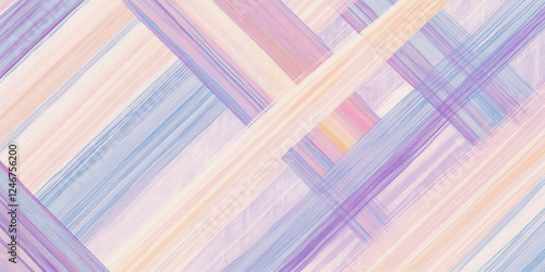 A seamless abstract background featuring an intricate lattice of pastel lilac, peach fuzz, and chambray blue lines, offering a futuristic and stylish look.