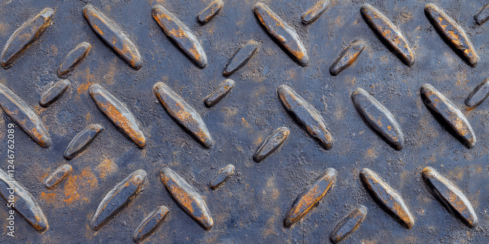 Roughened steel plate background with hardened texture and visible wear marks. The industrial, gritty look speaks to the strength of the material, ideal for mechanical, construction, or Roughened steel plate background with hardened texture and visible wear marks. The industrial, gritty look speaks to the strength of the material, ideal for mechanical, construction, or