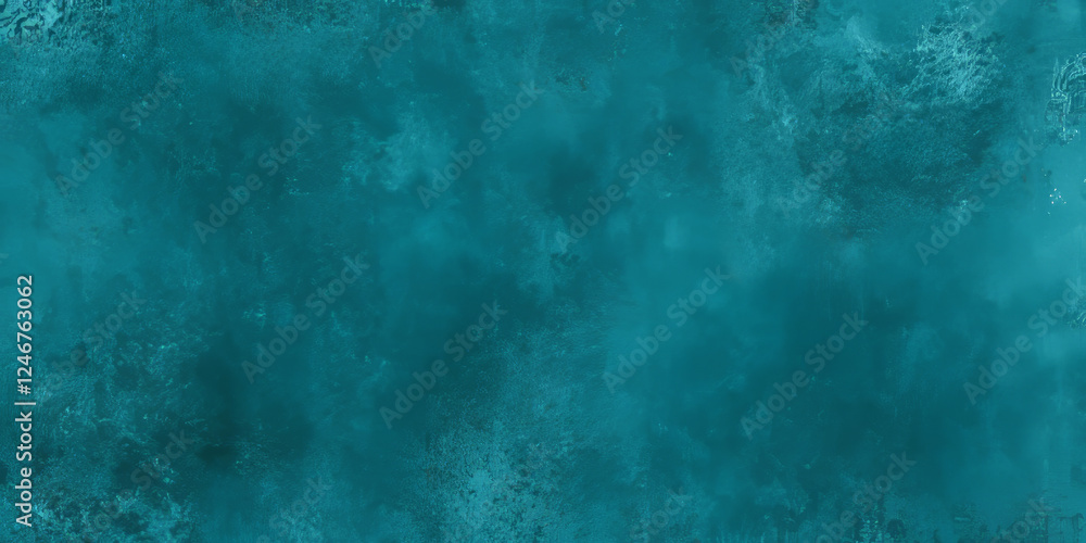 Obraz premium A radiant teal glitter texture, with a rich, calming shimmer that adds depth to any design. This vibrant backdrop is perfect for tropical-themed events, beach resort branding, or vibrant fashion