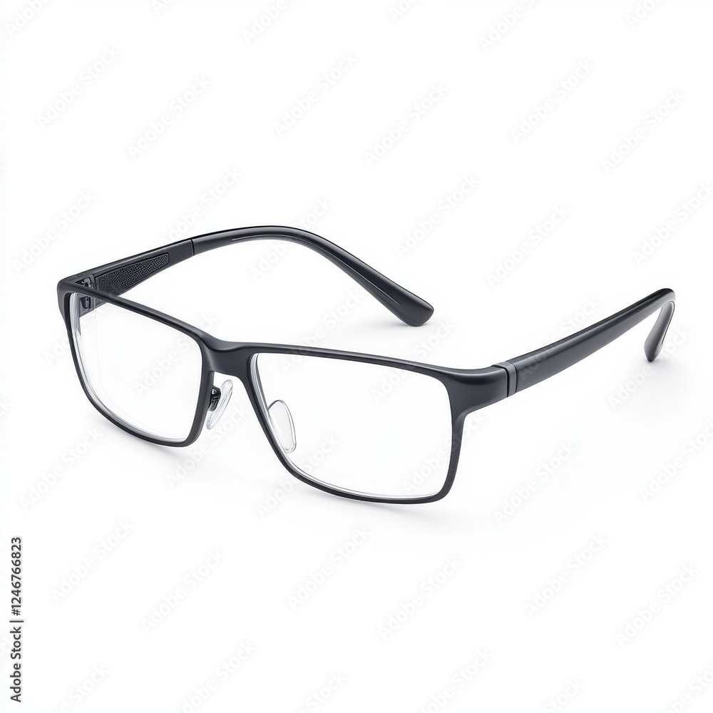 Stylish Black Frame Glasses for Everyday Use, Ideal for Reading, Office Work, and Fashion Accessories Stylish Black Frame Glasses for Everyday Use, Ideal for Reading, Office Work, and Fashion Accessories