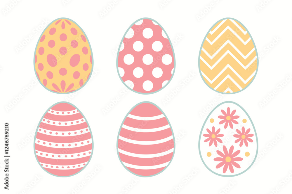 A Bundle of Cute Broken egg vector cartoon illustration Easter day A Bundle of Cute Broken egg vector cartoon illustration Easter day
