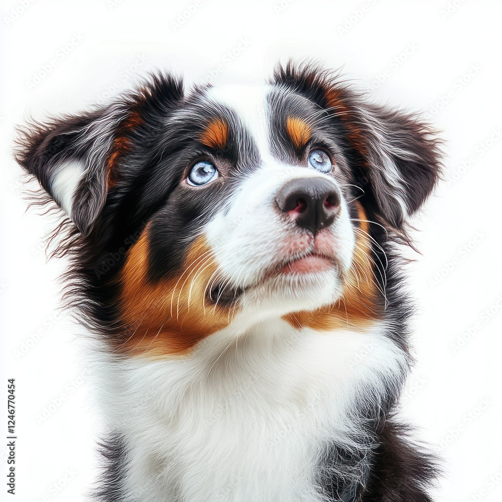 Adorable Mini Aussie Puppy Dog pet cute isolated og transparent background Adorable Mini Aussie Puppy Dog pet cute isolated og transparent background