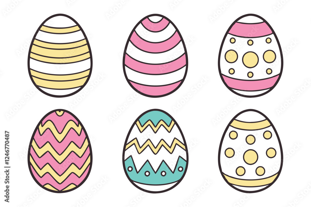 A Bundle of Cute Broken egg vector cartoon illustration Easter day A Bundle of Cute Broken egg vector cartoon illustration Easter day
