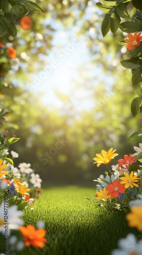 Springtime Bloom: A breatht...