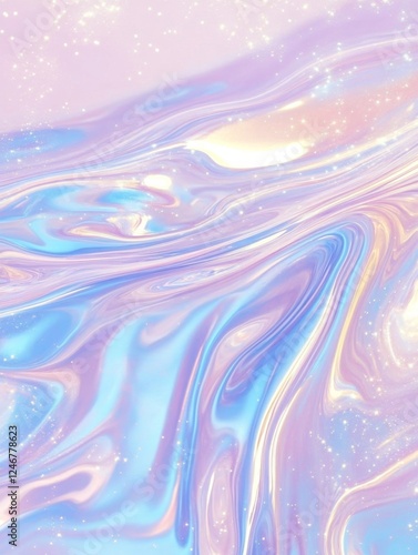 Pastel Galaxy Swirl: An eth...