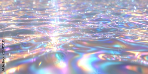 Iridescent Water Surface: S...