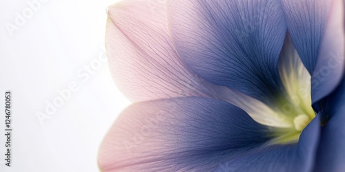Delicate Blue and Pink Flow...