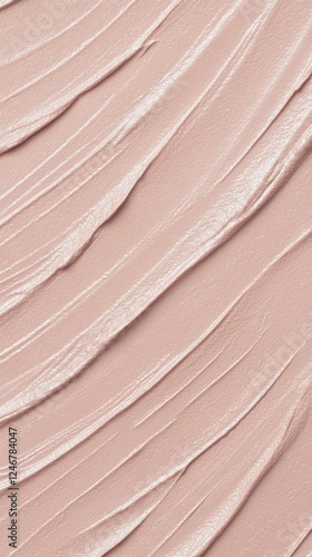 Dusty Rose Swirls: Abstract...