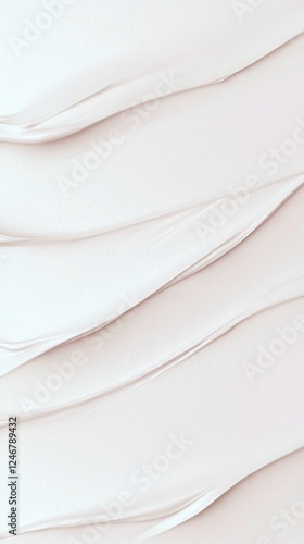 Abstract Cream Swirls: A mi...