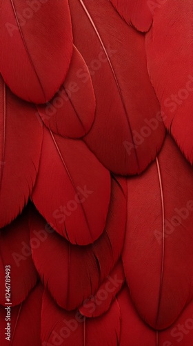Crimson Feather Texture: In...