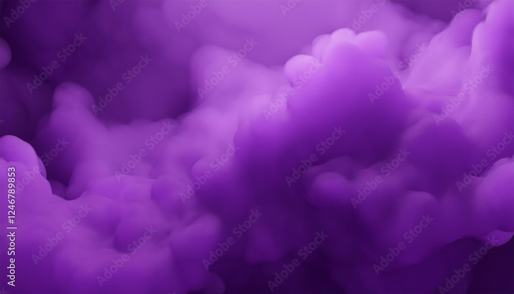Fototapeta premium purple cloud 3d render abstract background