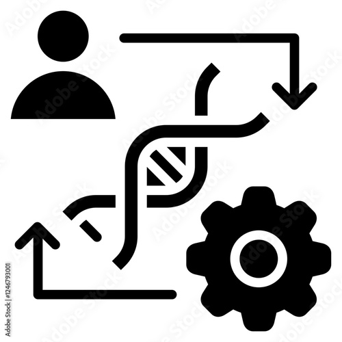 Genetic Engineering Icon